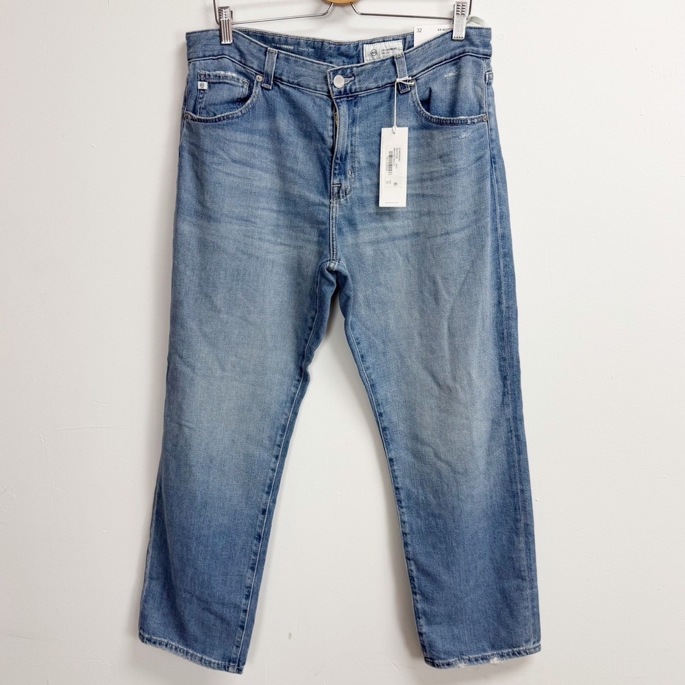 AG Adriano Goldschmied Jeans Womens 32 Blue Ex Boyfriend Slouchy Slim NWT